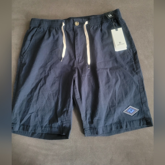 Rip Curl Other - Rip Curl SWC Ripple WalkShort Mens Size M Blue Surfers Walkshort